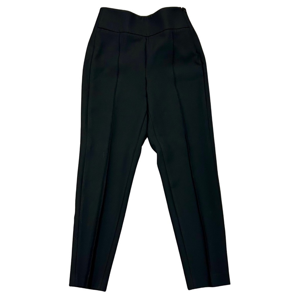 Peserico Black High-Waist Tailored Pants Women’s IT 42 (US 6–8)
